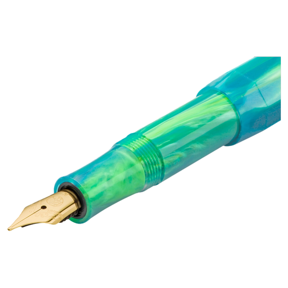 Kaweco Collection Füllhalter Marble Blue Spitze M