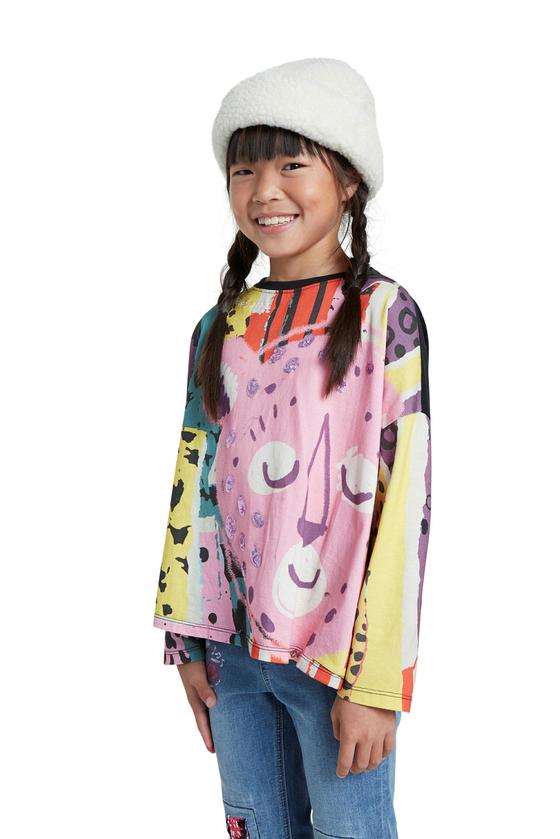 Langarmshirt "Slough" mit Pailletten