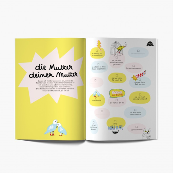 Minus Editions WIE DIE MUTTER, SO DIE TOCHERT ? - Buch zum ausfüllen