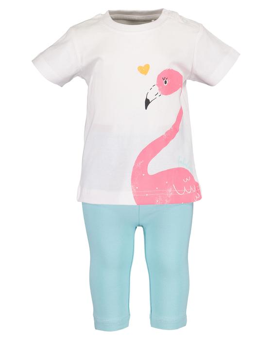 2-teiliges Set "Flamingo", T-Shirt und Capri-Leggings