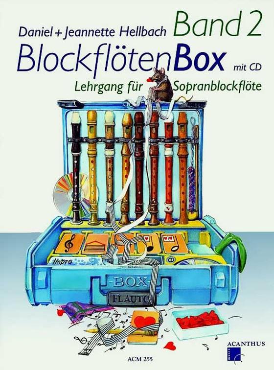 BlockflötenBox Band 2 mit 2 CD's