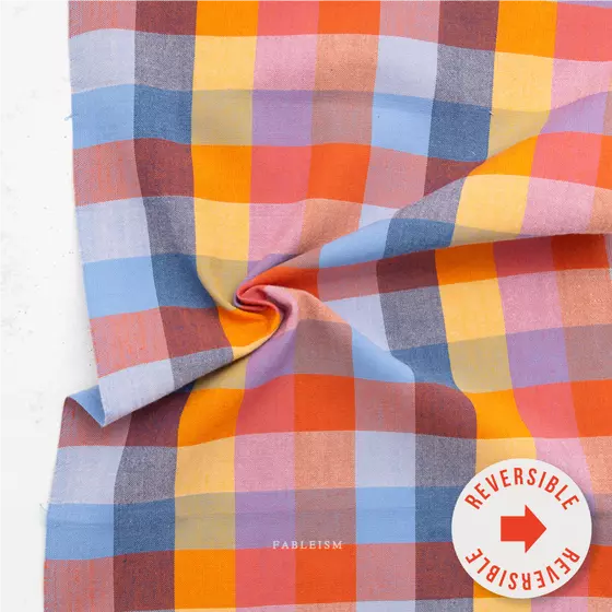 Fine & Dandy Webstoff von Fableism mit farbenfrohen Mustern – ideal für Taschen, Kleidung und Accessoires bei Spreefee Stoffe.