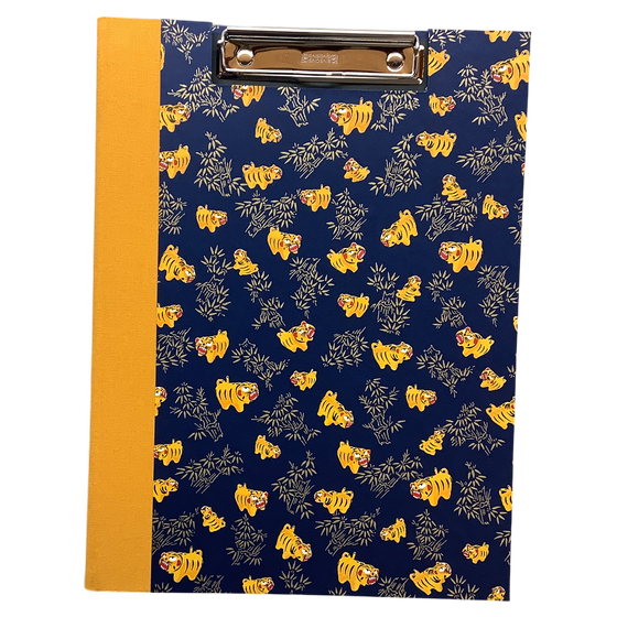 Klemmbrett - Tiger, Chiyogami (Japan)