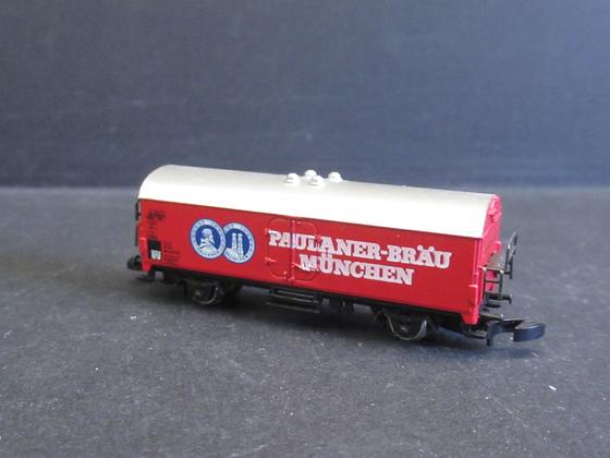Märklin 8663 304 Kühlwagen Bierwagen Paulaner Bräu München DB rot EP IV Spur Z