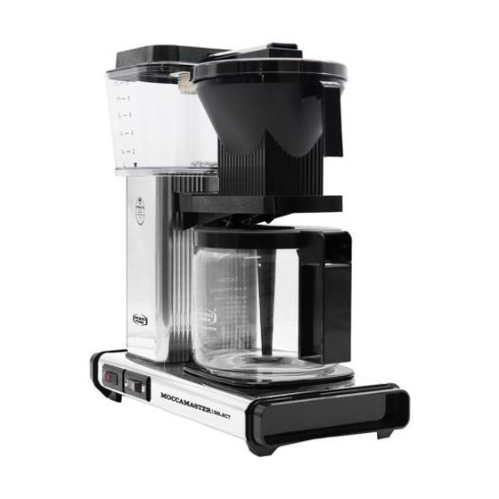 Moccamaster Kaffeemaschine SELECT Polished Silver