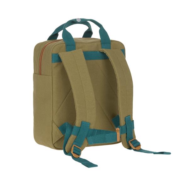 Lässig Kindergartenrucksack Square Little One & Me - Small Oliv