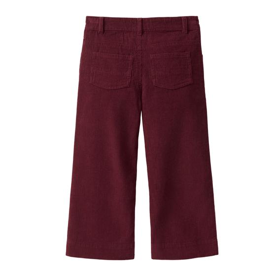People wear Organic Kord Hose Bordeaux