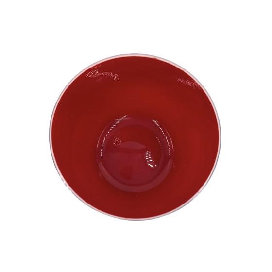 Mel Vase "Happy Spring" klein, dunkelrot