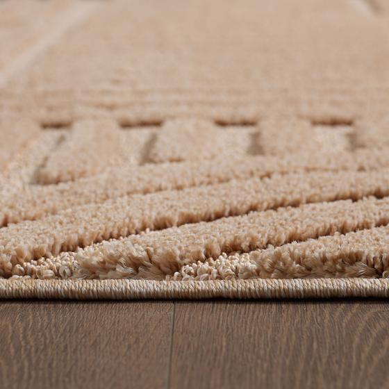 Arva krem rosa pembe Teppich