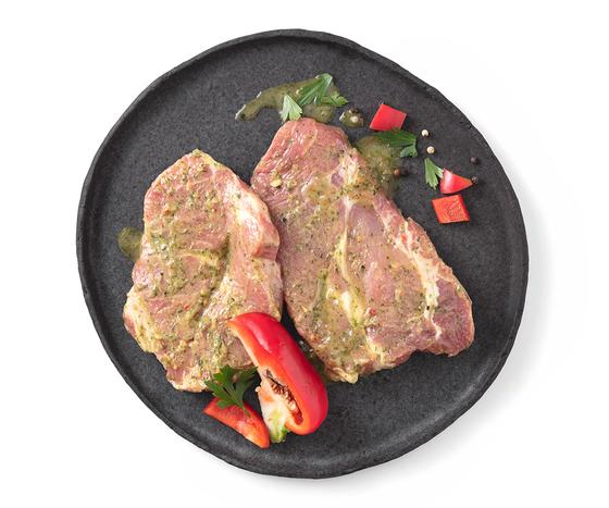 Bio Schweine Nackensteak Kräuter