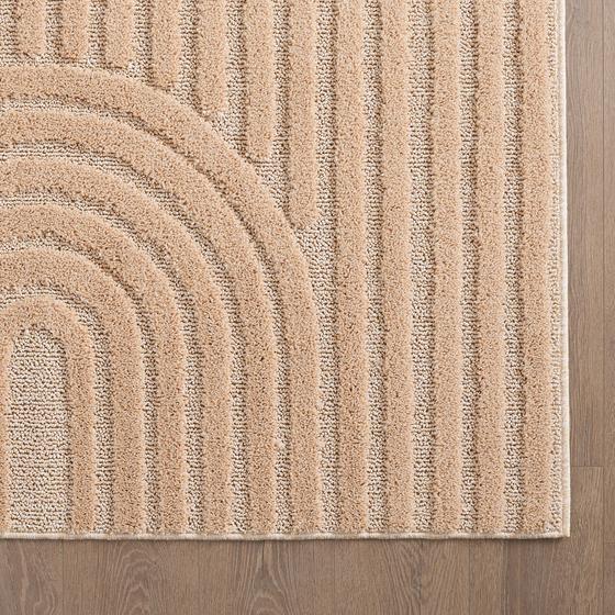 Arva krem rosa pembe Teppich