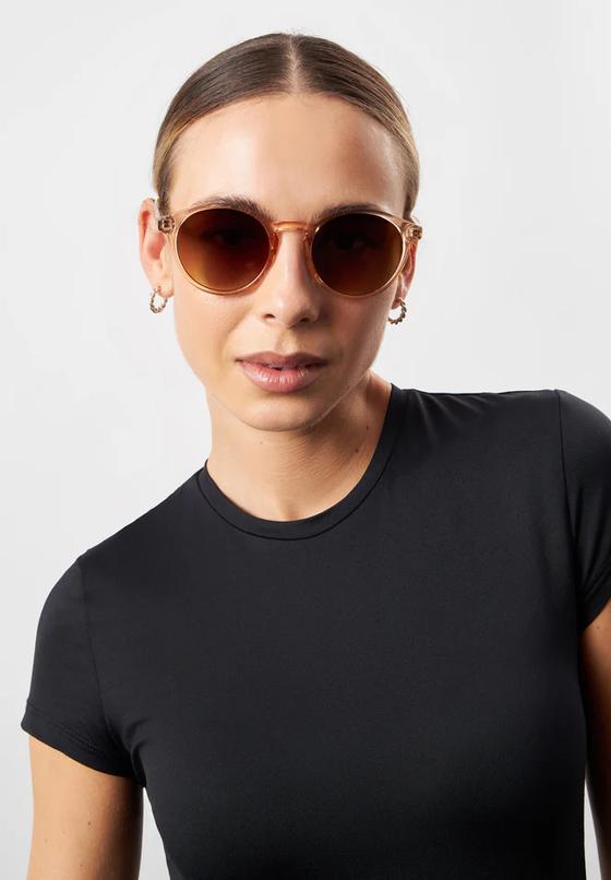 eco SHADES Sonnenbrille ZANON - transparent braun - Unisex