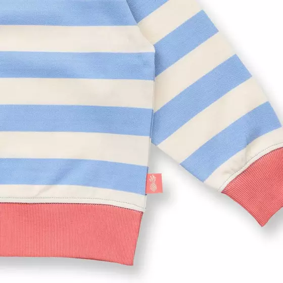 Sense Organics Sweatshirt Dari Hyacinth Stripes