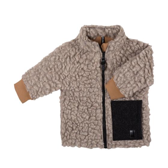 Pure Pure by Bauer Wollplüsch Jacke Kaschmir