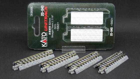 Kato 7078010 (20-040) Gleis gerade 62 mm Spur N