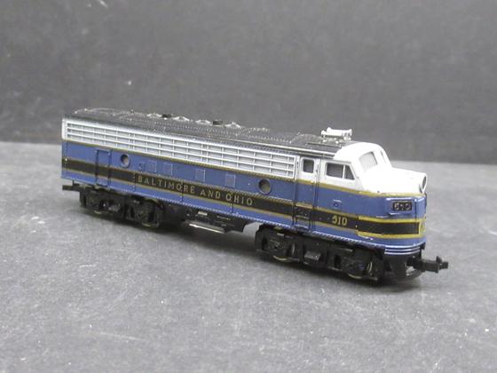 Minitrix 2951 310 US Diesellok F7 A Unit Nr. 510 Baltimore And Ohio blau N-Spur N