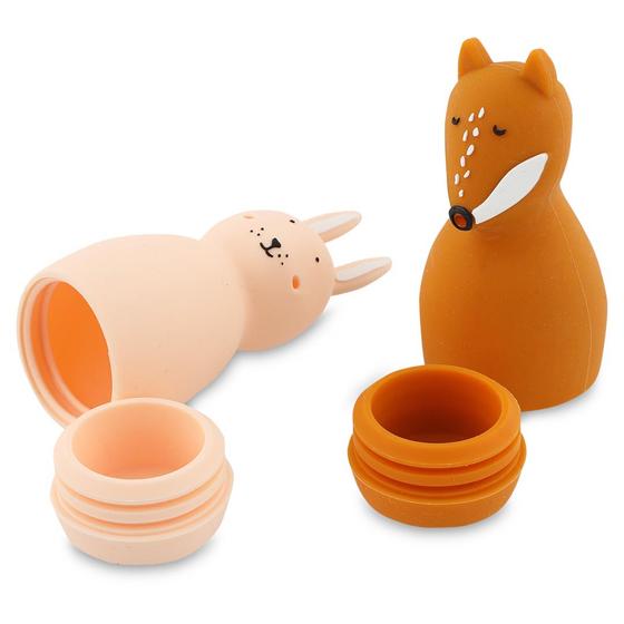 Trixie Badespielzeug Spritztiere Mrs. Rabbit & Mr. Fox