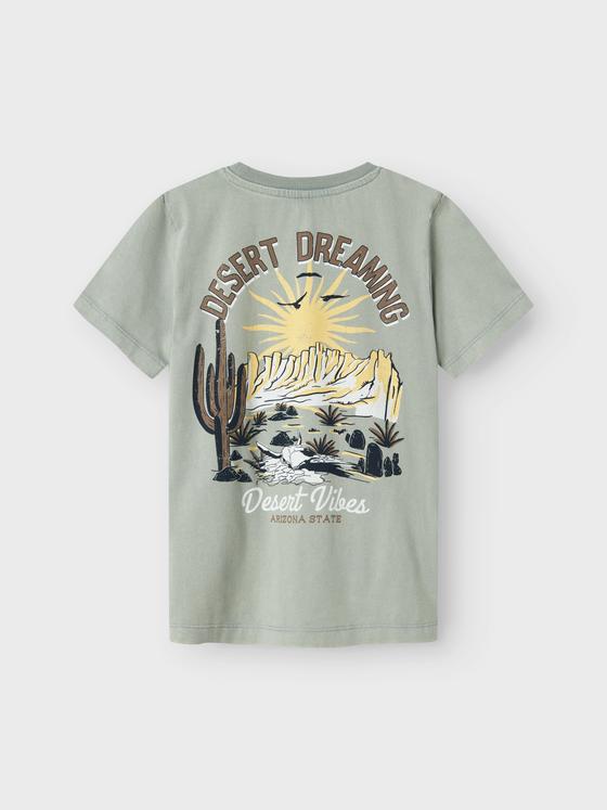 Name It T-Shirt Desert Vibes Slate Gray