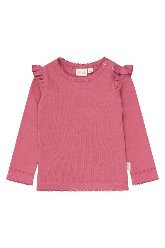 Petit Piao Langarmshirt Dusty Mauvewood