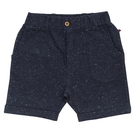 People wear Organic Sweat Shorts Dunkelblau Mélange