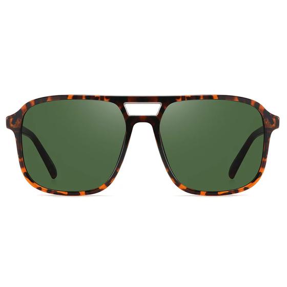 eco SHADES Sonnenbrille LAI - transparent havanna baun - gemustert - Unisex