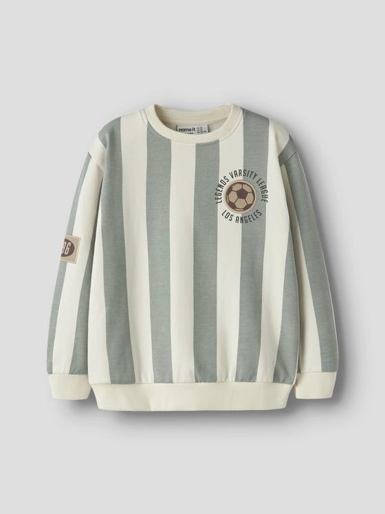 Name it Sweat Pullover Gestreift  Antique White