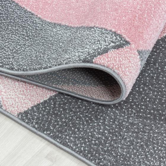 Beta gri pembe Hali 200 x 290 cm