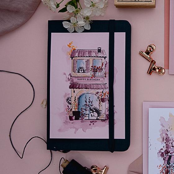 Cats on Appletrees Stempel Igel Gangolf