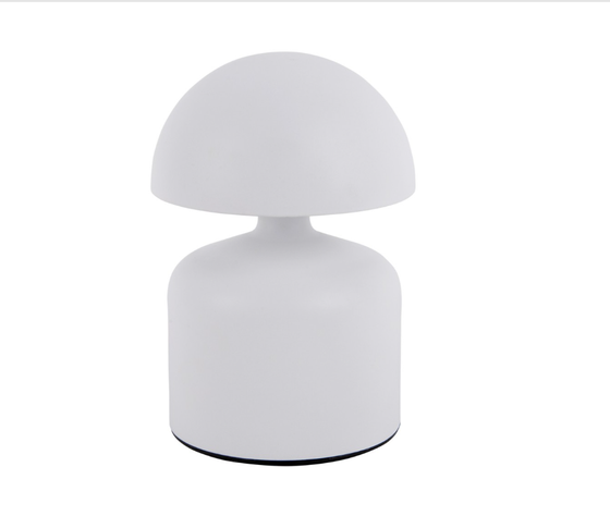 Lampe | Akku - LED Tischlampe Impetu - Mattweiß
