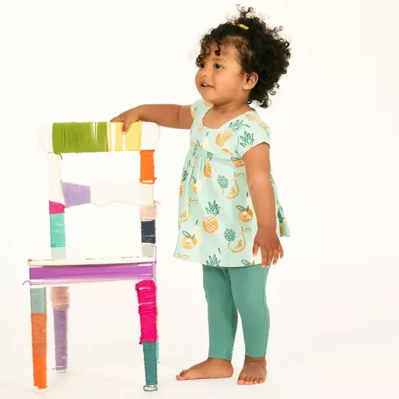 Sense Organics Leggings 3/4 Lara Emerald Green