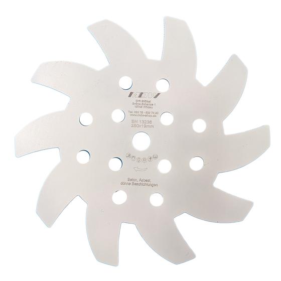Restposten<br>Diamant-Stern-Schleifscheibe <br> Ø 250 mm medium Bindung<br> für universelle Anwendung