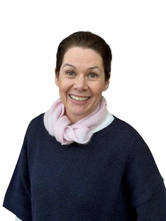 Zwillingsherz Cashmere - Dreieckstuch Mini, rosa