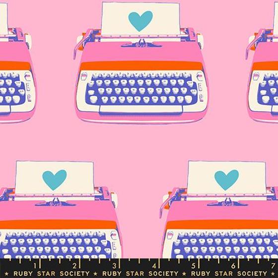 Best day ever Ruby star Society Typewriters 