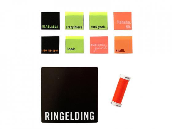 Label #mehrEtikette Edition 6 Neon - 8 Webetiketten