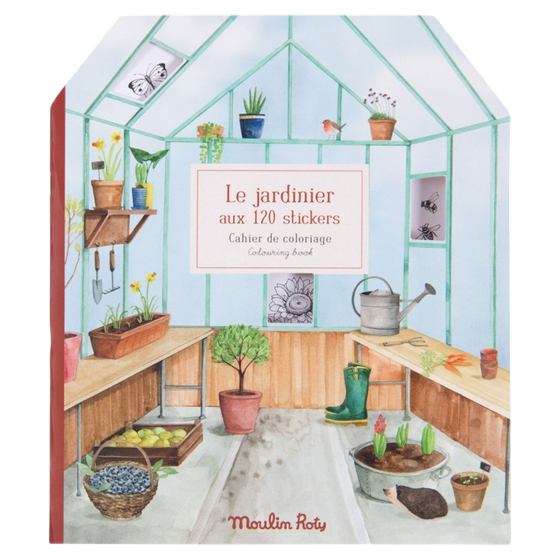 Moulin Roty Sticker Heft Le Jardinier