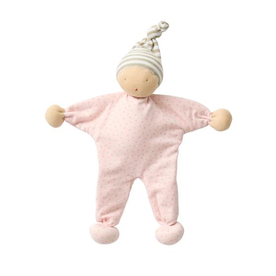 People wear Organic Manderl Pünktchen Hellrosa Bedruckt