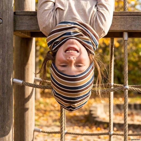 Sweat-Beanie "Stripe Mix", Biobaumwolle, GOTS-zertifiziert