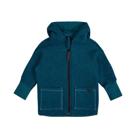 Pure Pure by Bauer Wollwalk Kapuzenjacke Petrol