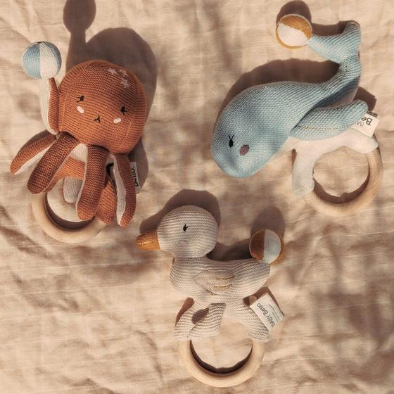 Baby Bello Rassel Ozzy der Tintenfisch