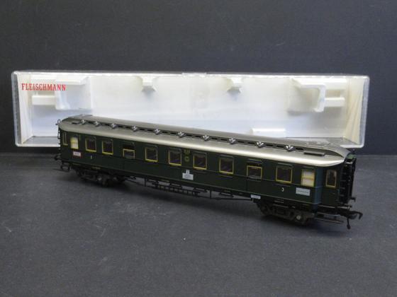 Fleischmann 5083 Schnellzugwagen 3.Klasse DRG grün C 4üPr08 Spur H0 OVP