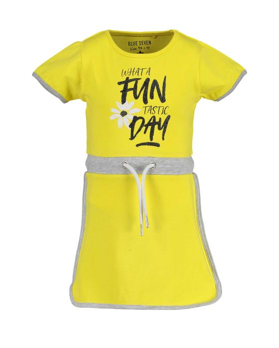 Shirtkleid "Funtastic Day" mit Kordelgürtel