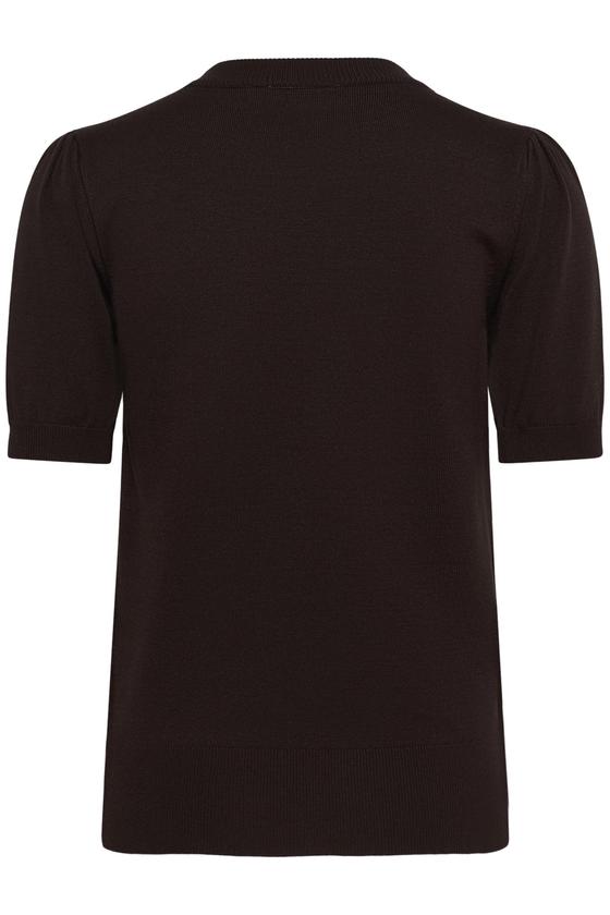 SAINT TROPEZ MilaSZ SS Pullover 30511788 - schoko-braun