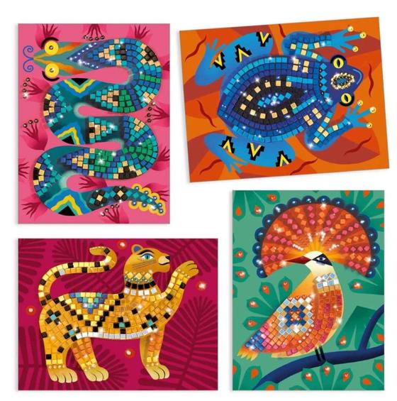 Djeco Mosaik Im Herzen Des Dschungels