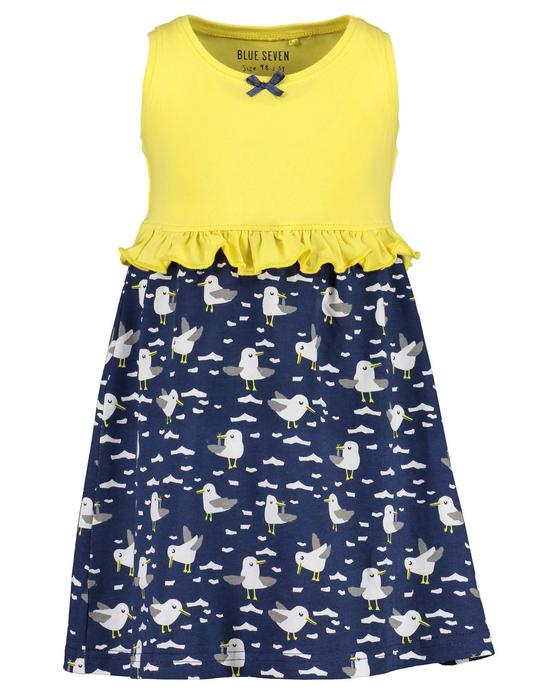 Shirtkleid "Möwe", Biobaumwolle, gelb