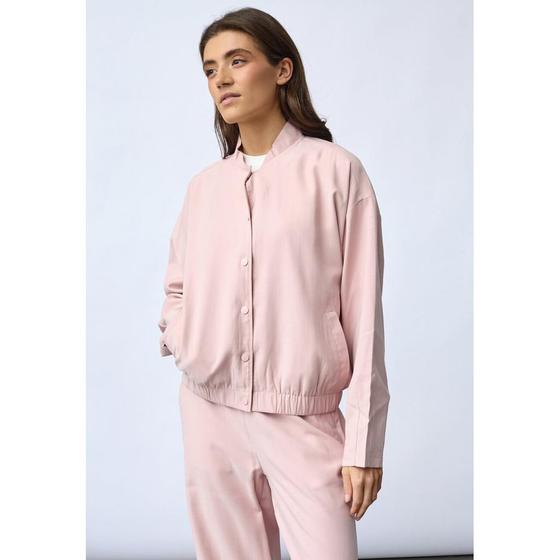 SISTERS POINT Bomberjacke Blouson Vabaia-Bomber1 - rosé