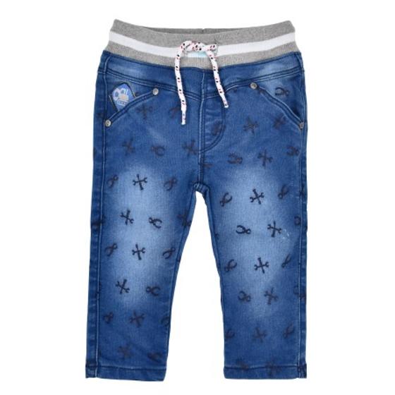 Jeans "Werkzeuge" mit Rippenstrickbund