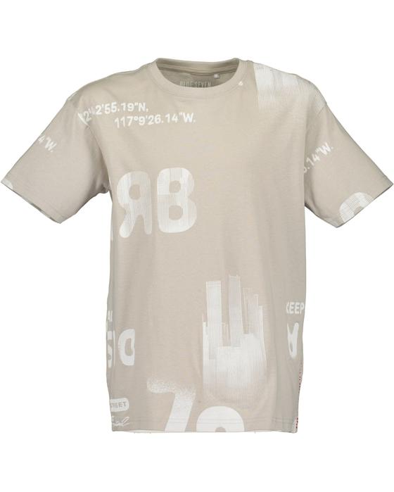 T-Shirt "Urban", Baumwolle, beige