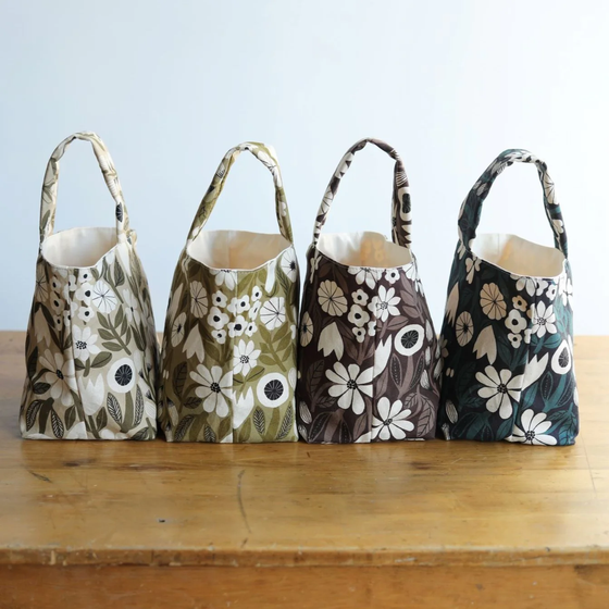 Flower Canvas Gather Bookhou Kokka