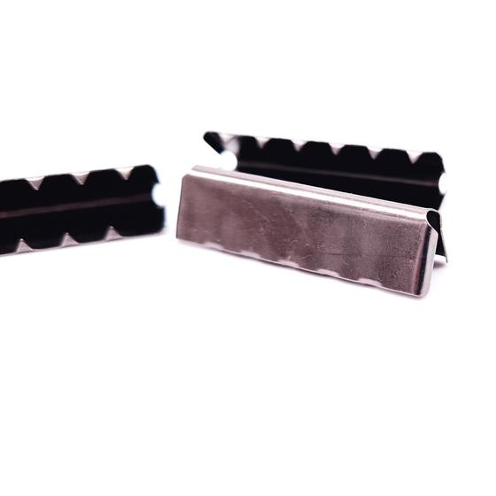 Gurtbandenden 40mm - gunmetal