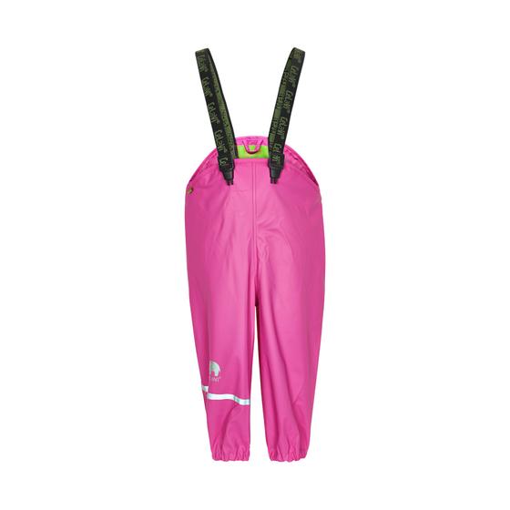 Regenhose, Matschhose, mit Latz, pink